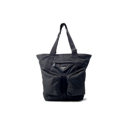 PRADA TOTE BAG BLACK NYLON 2VG120 (42.5*31.5*16cm) 